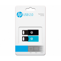 USB 2.0 HP 64GB X 2 TWIN