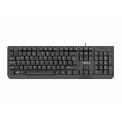 TECLADO NATEC TROUT SLIM NEGRO