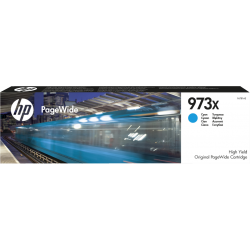 TINTA HP 973X PAGEWIDE CIAN...