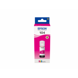 BOTELLA EPSON 104 MAGENTA