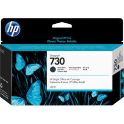 TINTA HP 730 NEGRO MATE