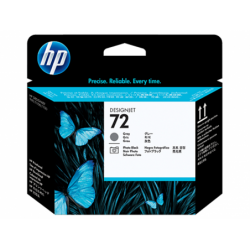 CABEZAL HP 72 GRIS Y NEGRO