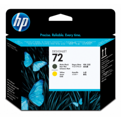 CABEZAL HP 72 NEGRO MATE Y...