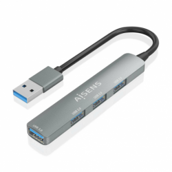 HUB AISENS USB 3.0 ALUMINIO...